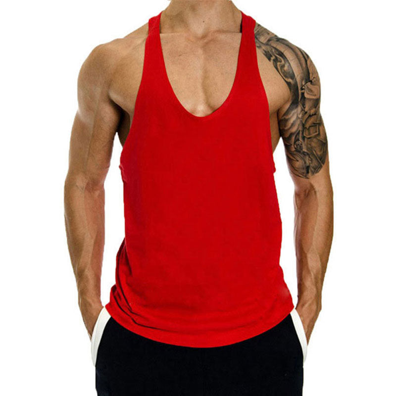 Men's Sport Fitness Vest Muscle Training